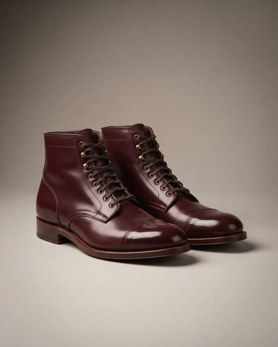 Harra Boot — Shell cordovan — View 1