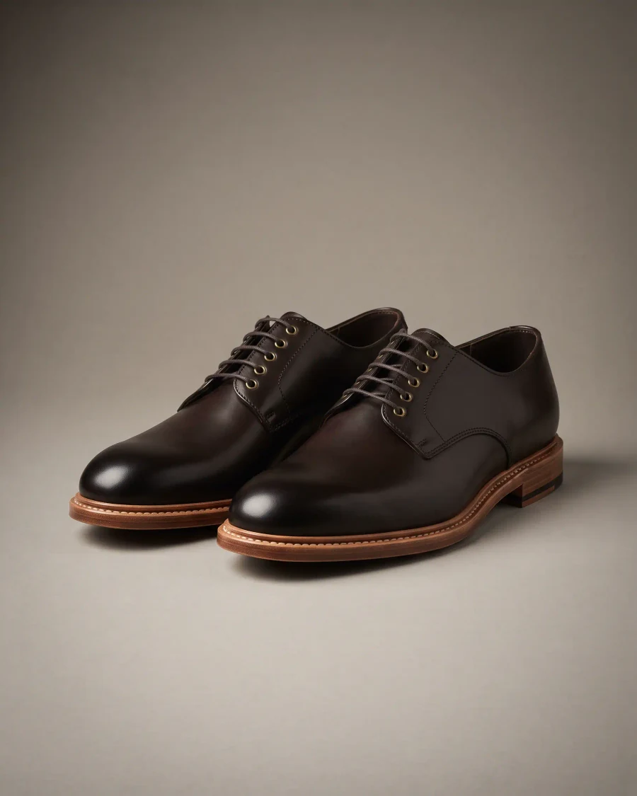 Riwāq Derby — Grained calf — View 1