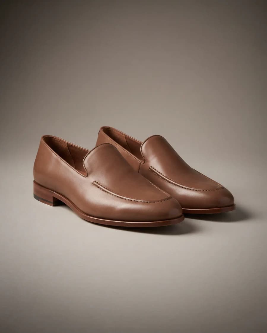 Sakina Loafer — Full-grain goat